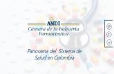 Panorama del Sistema de Salud en Colombia SALUD Y SECTOR... · Colombia cuenta conunacobertura en salud del 95% de lapoblación. COBERTURA SALUD EN COLOMBIA El número de afiliados
