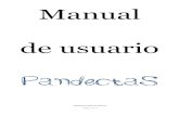 Manual de usuariosauce.pntic.mec.es/jmam0088/pizarra_digital/Manual...Interfaz del Menú Principal: Manual de usuario de Pandectas Página 19 de 33 Funciones del Menú Principal: Nuevo