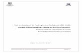 Plan Institucional de Participación Ciudadana 2015-2016 ...€¦ · Plan Institucional de Participación Ciudadana UAECD v.1. Página 3 Introducción: El presente documento tiene