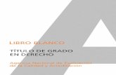 LIBRO BLANCO - UBcuel de la Universidad de Sevilla para analizar los puntos 1 y 2 del Proyecto ANECA. – GRUPO 2: PERFILES PROFESIONALES DEL GRADO Y DEL POSTGRADO, coordinado por
