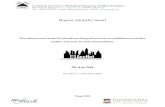 Raport științific anual · Raport științific anual Dezvoltarea unui model de planificare integrată privind accesibilitatea serviciilor publice și private în ariile metropolitane
