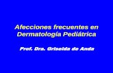 Afecciones frecuentes en Dermatología Pediátrica · Halo nevo de Sutton •Súbito halo periférico en uno o varios nevos •30% casos se asocian a vitiligo •Tronco, curso autoinvolutivo