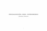 Pablo Freire Pedagogía del Oprimido - aprendizaje.mec.edu.py · 1 pedagogÍa del oprimido