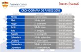 CRONOGRAMA DE PAGOS 2017 CRONOGRAMA DE PAGOS 2018 · CRONOGRAMA DE PAGOS 2018 30 de abril 21 de diciembre. Title: cronograma2018 Created Date: 9/11/2017 10:06:30 AM ...