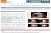 SCOFT | Societat Catalana d'Oftalmologia | SCOFTALMOLOGIA · estudio anatomopatológico, y otros mètodos diagnosticos como la tomografia de coherencia óptica de alta resolución.
