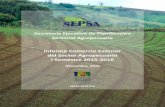 Secretaría Ejecutiva de Planificación Sectorial Agropecuaria · 2016-11-09 · Comercio Exterior del Sector Agropecuario I Semestre 2015-2016 2 Aspectos relevantes del Comercio
