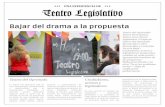 UNA EXPERIENCIA DE Teatro Legislativo · 2016-04-30 · El Teatro del Oprimido (TO) es una metodología sistematizada y desarrollada por el dramaturgo, pedagogo y director teatral