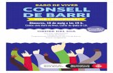 CB Baro de Viver - media-edg.barcelona.cat · BARÓ DE VIVER VINE I PROPOSA! Dimecres, 10 de maig a les 19 h. Centre cívic Baró de Viver. Carrer de Quito 8-10. CONSELL DE BARRI