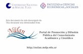 Universidad Nacional de Mar del Plata - MDPnulan.mdp.edu.ar/2024/1/mujica_g_2014.pdf · drogas y la discriminación juvenil. Para ello se entregó una encuesta construida a tal fin
