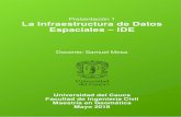 Presentación 1 La Infraestructura de Datos Espaciales – IDE · Presentación 1 La Infraestructura de Datos Espaciales – IDE Docente: Samuel Mesa Universidad del Cauca Facultad