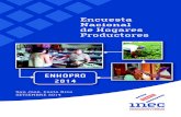Encuesta Nacional Contáctenos de Hogares Productores · 2016-04-08 · Encuesta Nacional de Hogares Productores San José, Costa Rica SETIEMBRE 2014 ENHOPRO 2014 Contáctenos INEC