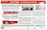 ATM INFORMA Núm.13 Desembre 2011 - ATM Àrea de Lleida · T-12 1 zona cost targeta 8,90 € 6,80 € 26,50€ 38,70 € GRATUiTA 2 zones cost targeta 13,70€ 10,80€ 39,00 €