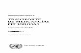 TRANSPORTE DE MERCANCÍAS PELIGROSAS · 2010-09-02 · - iii - PREFACIO Las Recomendaciones relativas al Transporte de Mercancías Peligrosas están destinadas a los gobiernos y a