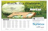 Back To Nature. · novolex.com 800-845-6051 © June 2017 Novolex™ HB _02 517 COMPOSTABLE CAN LINERS Back To Nature. 4ASTM D6400 and BPI certified for compostability by Heritage