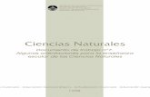 Ciencias Naturales - Buenos Aires · das Ciencias naturales, y al incorporarse en su campo de estudio la acción del hombre so-bre el ambiente, también involucra las disciplinas