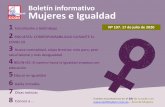 Boletín informativo Mujeres e Igualdad · Boletín informativo Mujeres e Igualdad Nº107. 17 de julio de 2020 BEIJIN+25: El camino hacia la igualdad empieza con educación 4 La Declaración