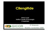 4ºSimposio Madrid, noviembre 2008 - GICOR - Anna Lucas.pdf · 6 ciclos) con o sin cilengitide (600 mg/m2 x 2 veces/semana x 4 semanas x 6 ciclos) • Combinación bien tolerada •