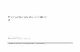 Estructures de control 2 - XTECiguixa/materialsGenerics/DAI_C05_UD2.pdf · Les estructures condicionals o alternatives permeten prendre decisions sobre quin conjunt d’instruccions