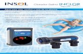 INSOL - Tratamientos del Agua · De bom a Densidad optimizada para alargar la Vida Conexión 50 mm Fuente de Unidad de control alimentación Cable bomba Cable célula Célula t Retorno