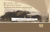 Revista de Pareceres Administrativos, Fortaleza, n.1, p.1 ... · Bibliotecária: Maria Claudia de Albuquerque Campos CRB-3/214 Tribunal de Justiça do Estado do Ceará Centro Administrativo