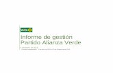 Informe de gestión Partido Alianza Verdeconcejodebogota.gov.co/cbogota/site/artic/20181217/asocfile/... · BANCADA PARTIDO ALIANZA VERDE PERÍODO LEGAL 2016 – 2019 INFORME DE GESTIÓN