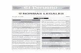 Cuadernillo de Normas Legales - MEF€¦ · de presentación de solicitudes de revaluación de los plaguicidas químicos de uso agrícola registrados al amparo del D.S. N° 15-95-AG