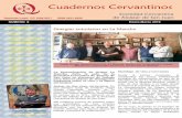 CUADERNOS CERVANTINOS 8 ENE-MAR 2019 · Plaza de España de Alcázar el acto de entrega de los libros recogidos en la campaña navideña y que merced a la solidaridad y el compromiso