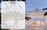 Gran Hotel Miramar*****GL Desde 1926 a 2016€¦ · Thyssen; Centre Pompidou and the Russian Museum St. Petersburg among others). It is considered the masterpiece of architect Fernando