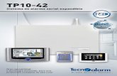 TA - TP10-42 - Depli-Multilingua nov 2016€¦ · GSM 2G* ESP GSM-GPRS ... tienen el ﬁ n de simpliﬁ car y hacer la gestión y la conexión de los sistemas a la red Ethernet todavía