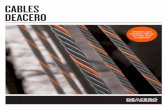 CABLES DEACERO - Levante Industriallevanteindustrial.com/wp-content/uploads/2018/04/Levante-Industrial... · Diseños que cumplen con las normas más exigentes. ACERCA DE 03 DEACERO