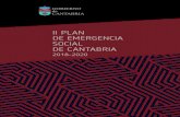 II PLAN DE EMERGENCIA SOCIAL DE CANTABRIA e...El I Plan de Emergencia Social (PESC) en Cantabria, aprobado en enero de 2016 y desarrolla do durante 2016-2017, surgió del firme compromiso