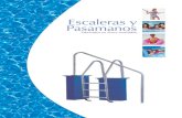 Escaleras y Pasamanos - Pool Store Mexico en Merida Yucatanpoolstoremexico.com/.../uploads/2016/11/Escaleras-y... · Especificaciones Escaleras de2y3peldaños Pasamanos de dos dobleces