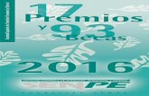 INTERIOR OK BECAS 2016:MaquetaciÛn 1 · 4 Sociedad Española de Nutrición Parenteral y Enteral Premios y Becas 2016 Fecha límite de solicitud de Becas y Premios 15 de enero de