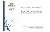 Evaluación de Diseño del programa presupuestario …evaluacion.puebla.gob.mx/pdf/e029_d2016.pdfambiental o propuestas para la administración del agua en la comunidad a la que pertenecen