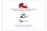 MANUAL DE RUGBY DE LOS MANUAL CE SEVENS 2016-1.pdfSistema de competición categoría femenina: Los 10 equipos participantes en el Campeonato de España de Rugby a Siete se distribuyen