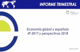 Informe Trimestral Situación de la economía …...INFORME TRIMESTRAL GLOBAL Crecimiento del PIB 2017 y previsiones 2018 Fuente: Círculo de Empresarios a partir de FMI, enero 2018
