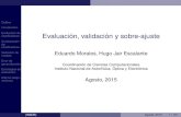 Eduardo Morales, Hugo Jair Escalanteemorales/Cursos/NvoAprend/Acetatos/... · Eduardo Morales, Hugo Jair Escalante Coordinacion de Ciencias Computacionales ...