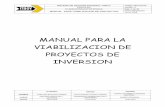 MANUAL PARA LA VIABILIZACION DE PROYECTOS DE INVERSION ITBOY/1-PROCESOS-ESTRATEGIC… · FR-PLE-12 Carta de presentación Responsable del Proyecto FR-PLE-13 Resumen ejecutivo del