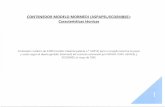 Fabricación de contenedores metálicos - …CONTENEDOR MODELO MORMEDI (ASPAPEL/ECOEMBES): Características técnicas Contenedor metálico de 3.0001 (modelo industrial patente n.0