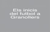 Els inicis del futbol a Granollers · Partit de futbol al camp del carrer de Girona. Al fons, l’Hospital Asil de Granollers. Fotografia Joan Guàrdia / Col·lecció Josep Garrell.