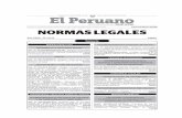 Publicacion Oficial - Diario Oficial El Peruano · Ofertas Laborales, aprobado por Decreto Supremo N° 012-2004-TR, señala que todo organismo público y empresa del Estado, está