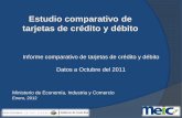 Presentación de PowerPointreventazon.meic.go.cr/informacion/estudios/2011/tarjetas/octubre/p… · Clasificación de tarjetas de crédito de menor tasa de interés corriente anual