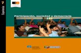 Participación, sociedad y democraciacentroderecursos.alboan.org/ebooks/0000/1073/ALB-EXP-7__ES_.pdf · Participación, sociedad y democracia. (2015) Participación, sociedad y democracia.