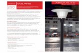 FICHA PRODUTO ARQUILED - VOLANS ES 11032020 003 - P2020€¦ · La luminaria VOLANS de ARQUILED es recomendada para iluminar en áreas residenciales como jardines y plazas, zonas