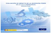 Plan de Evaluación Común FEDER 2014-2020...2 Infraestructura de I+DT (instalaciones, instrumentos y redes informáticas de alta velocidad para la conexión de centros de investigación)