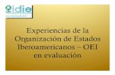 Experienciasde la Organizaciónde Estados Iberoamericanos ... · Propuestade evaluaciónintegral con enfoquede derechos. Evaluacióndel centrooprograma yde la familia. Familias ESTRUCTURALES:
