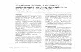 Hipercolesterolemia en niños y adolescentes: estudio ...revistapediatria.com.ar/wp-content/uploads/2014/08/04... · 231 (con mediana de 222 mg/dl y un intervalo in-tercuartil de