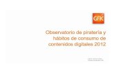 Héctor Jiménez Zaera Director de estudios GfK...© GfK 2013 | Consumo de Contenidos Digitales en España | Febrero 2013 7 58% 38% 32% 33% 24% 51% 32% 27% 24% 21% Piratas más activos