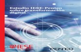 Estudio IESE-Penteo sobre transformación digitalEl 9 de octubre del 2019, Penteo y el IESE expusieron una presentación preliminar de los resultados del estudio durante la jornada