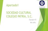 SOCIEDAD CULTURAL COLEGIO PATRIA, S.C.conexiones.dgire.unam.mx/wp-content/uploads/2017/... · Apartado 5. Introducción El Municipio de Nezahualcóyotl nace formalmente el 23 de abril